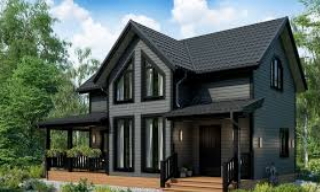 Проекты каркасных домов с террасой от 3687 рублей | Строй-Сои