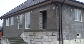 Фасад из газобетона для дома в Соль-илецке - Строй-Сои, качественная отделка от 2107 руб.